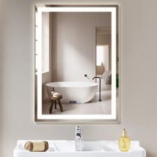 Specchio bagno con illuminazione LED specchio bagno dimmerabile specchio da parete sfogatore