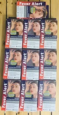 Fever Alert Reusable Forehead Thermometer Strip Lot Of 10