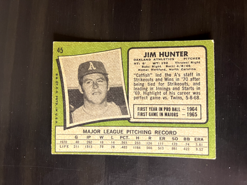 1971 Topps Baseball #1-262. You-Pick Complete-Your-Set. Low Ship. Up to 10% Off - Picture 87 of 501
