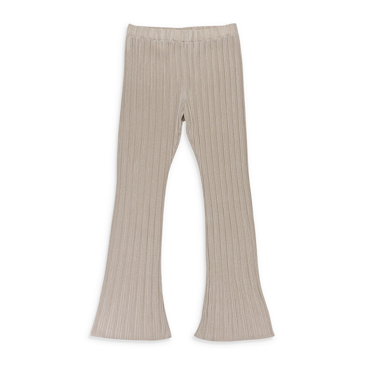 NWT CALLIPYGIAN LUREX CRINKLE CHAMPAGNE WOMEN 