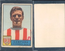 RARA FIGURINA ORIGINALE D'EPOCA 1963/64 EDIZIONE PANINI*VICENZA-SERGIO CAMPANA