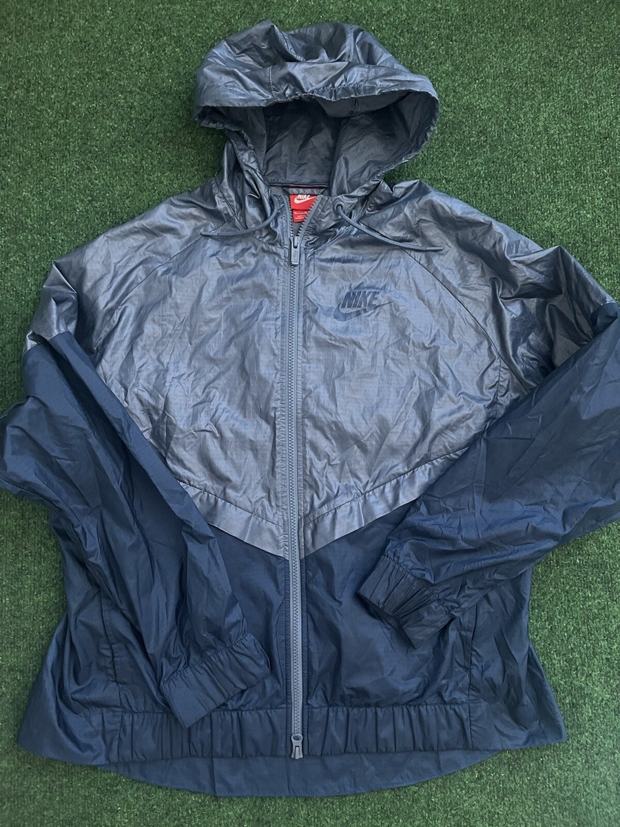 Nike Sportswear NSW Windrunner Windbreaker Jacket Fog Blue 804947-404  Womens XL - Main Image