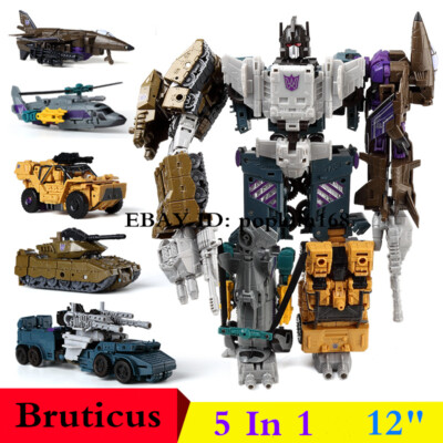 #ad #ad New In Stock Bruticus G1 Combaticons HZX 5 In 1 Action Figure IDW 12quot; Kids Toys $56.98