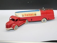 vrai JRD 121 - TRACTEUR BERLIET TLR avec REMORQUE CITERNE TOTAL - Etat C