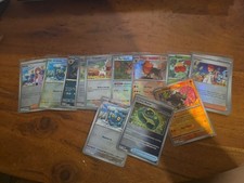 14x English Pokemon TCG Prismatic Evolutions Reverse Pokeball holo card lot