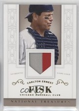 2014 Panini National Treasures Prime 16/25 Carlton Fisk #76 HOF 1h1