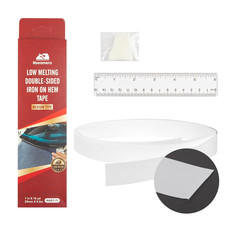 Hem Tape 1 Inch X 10 Yards   Low Melting Point Iron-On Hemming Tape for Pants, C