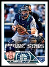 Cal Raleigh 2023 Topps #160 Seattle Mariners MLB READ FREE SHIPPING AutographDen
