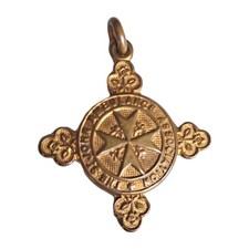 Vintage Old ST JOHN AMBULANCE Association Badge Medal Named G67