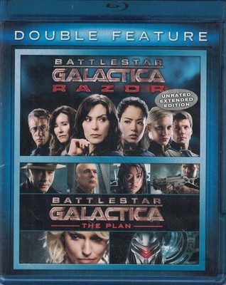 Sci Fi Fan Blu ray Bundle - Battlestar Galactica Razor + The Plan