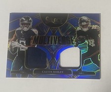 2025 Panini Select - Multiverse Calvin Ridley #MVJ-CRY Blue Prizm (MEM)
