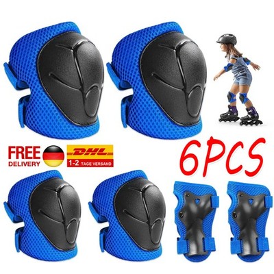6in1 Set Kinder Inliner Schoner Inliner Schützer Knieschützer Schutzausrüstung