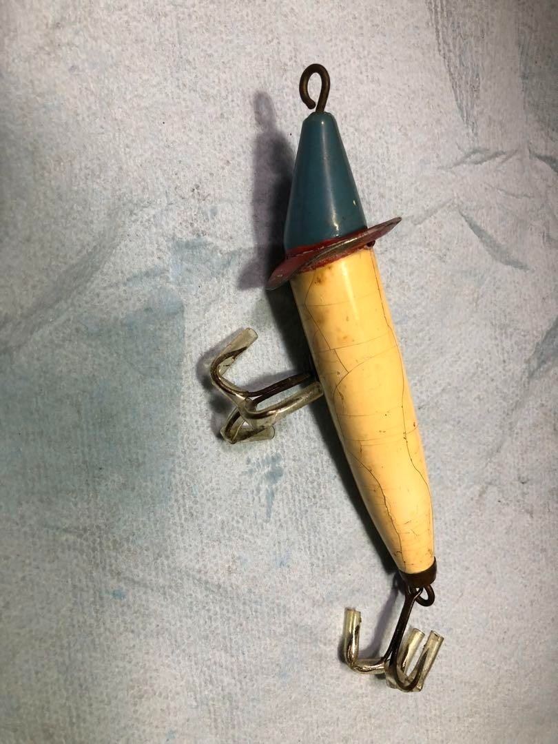 ヘドン heddon Dowagiac expert BH Red Head Heddon Dowagiac Expert BH Red Head Antique Fishing Lure