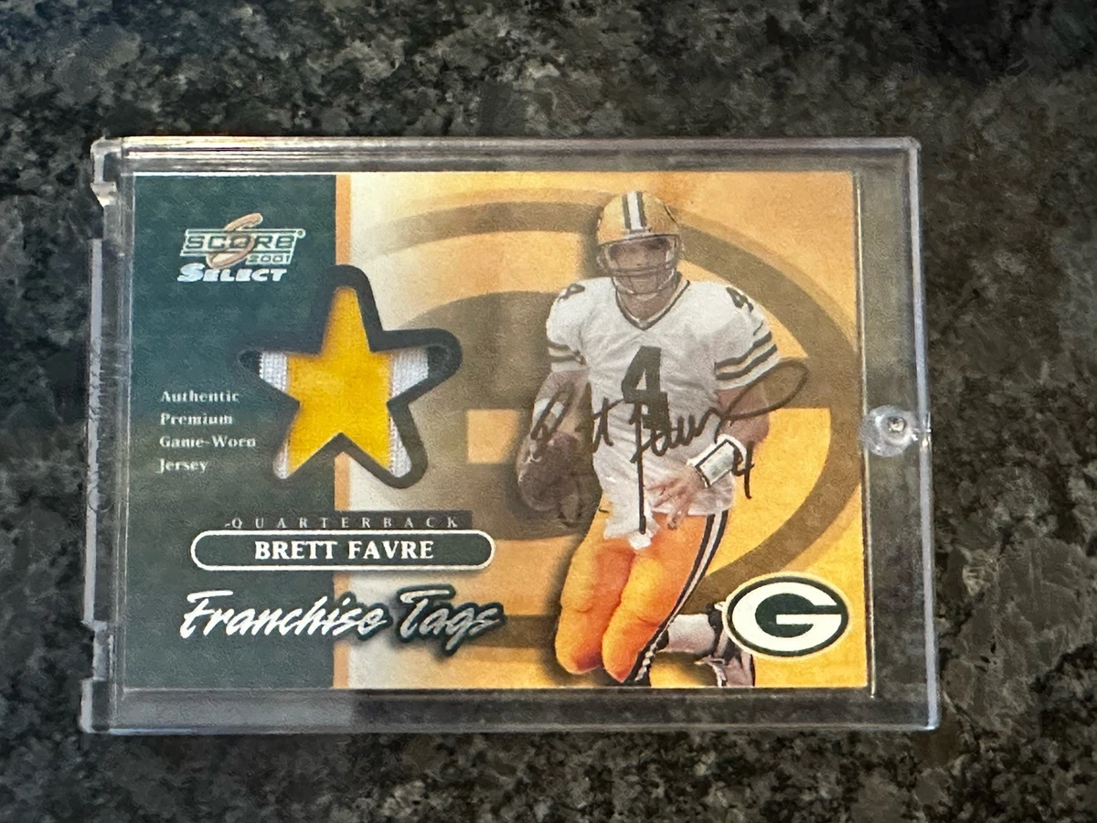 Brett Favre Football Autographed Sports Trading Cards