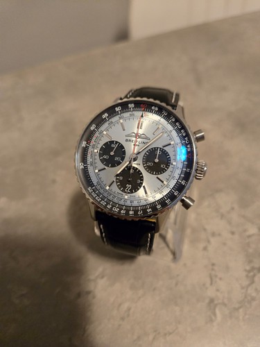 Breitling Navitimer B01 Chronograph 43 Ice Blue Dial - Excellent Condition