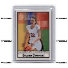 2025 UD Goodwin Champions - #SCL-CB Cameron Brink Rookie 3D Lenticular SSP
