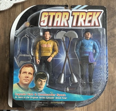 Diamond Select Toys DST Star Trek Amok Time Kirk Spock Action Figures NEW SEALED