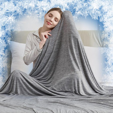 Cooling Throw Blanket, Double Sided Cooling Blanket for Hot Sleepers, Arc-Chill
