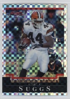 2004 Bowman Chrome X-Fractor 39/250 Lee Suggs #41 4at