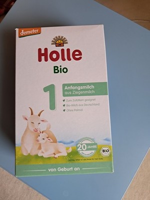 Holle Bio Anfangsmilch aus Ziegenmilch, Packung zu 400 g