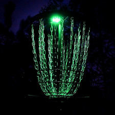 Lunar Module LED Disc Golf Basket Light
