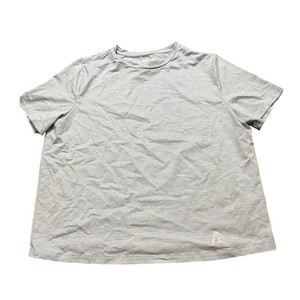 Rhoback T Shirt Womens L Blue Performance Short Sleeve Activewear Tee