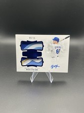 2019 Panini Flawless -  Rookie Dual Patch Autographs Ryan O'Hearn DPA-RH /15