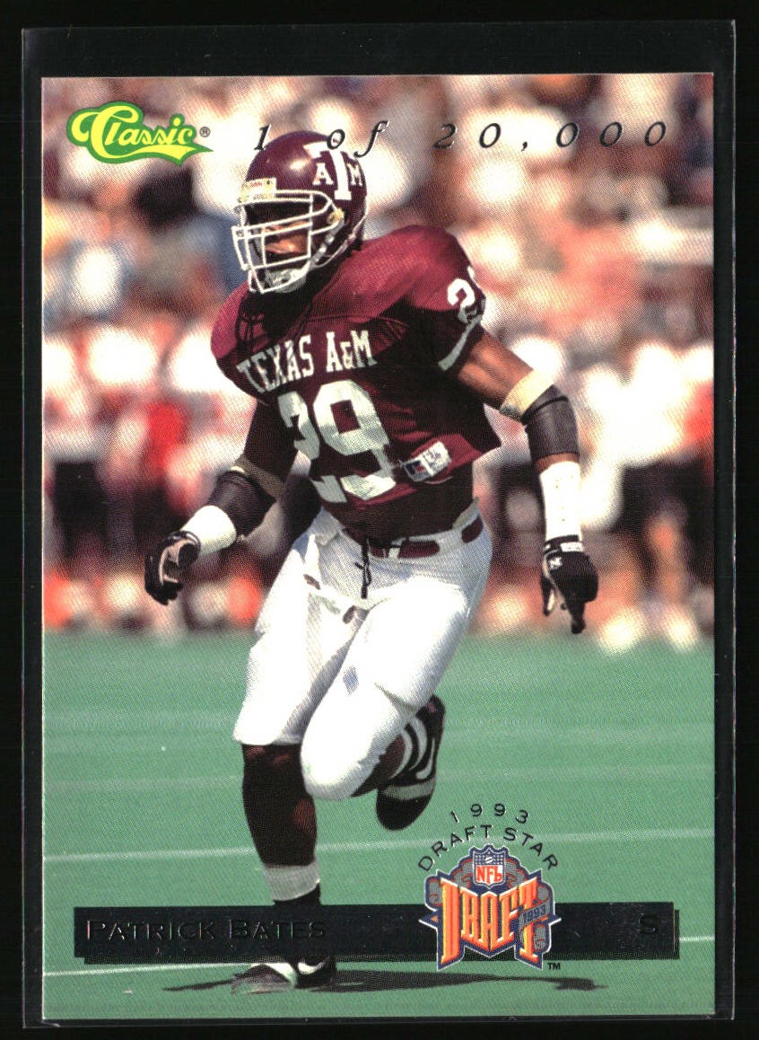 1993 Classic #DS9 Patrick Bates Draft Stars