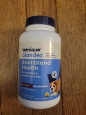 Vetnique Glandex Dog Fiber Supplement Powder for Anal Glands with Pumpkin 4.oz