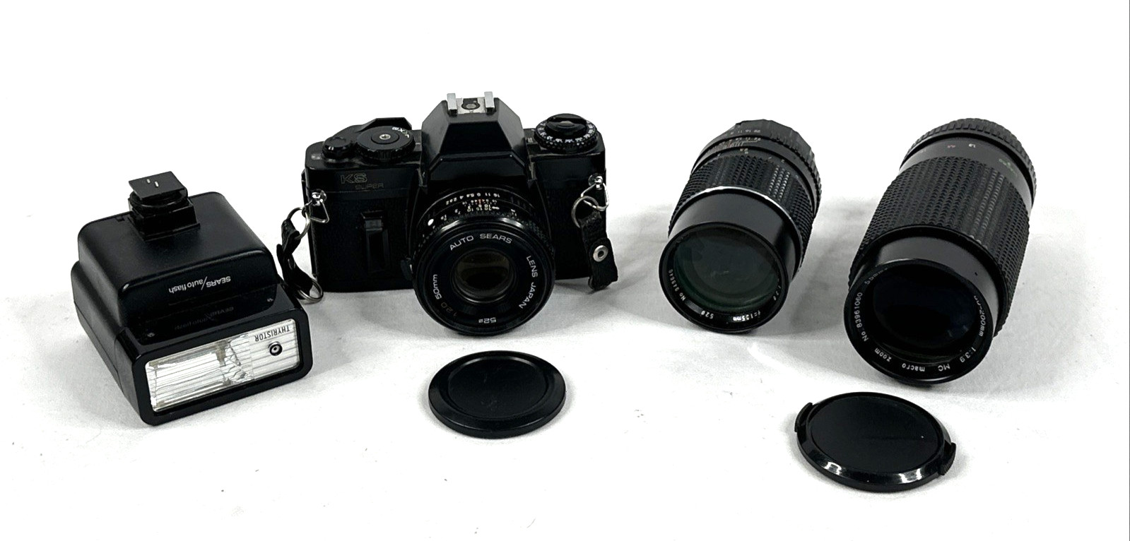 Vintage Sears KS Super 35mm Camera. (Bundle)