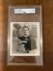 Sid Luckman Chicago Bears Auto Signed Photo PSA