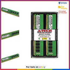 8GB DDR4 2400MHz RAM Kit 2x4GB UDIMM Non-ECC Desktop Memory Upgrade