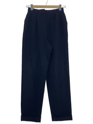 YVES SAINT LAURENT 1 plissettato conico jeans L lana marino solido