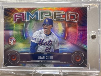 2026 Topps Pristine Juan Soto Amped SSP A-7. New York Mets. *Case Hit*