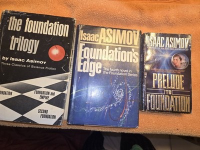 The Foundation Trilogy Isaac Asimov and foundations edge .prelude to foundation