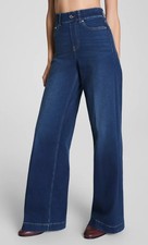 Spanx SpanxShape EveryWear Wide Leg Jeans Sz Large Tall