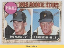 1968 Topps 1968 Rookie Stars Bob Moose Bob Robertson #36 READ 0lw8