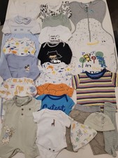 Newborn Baby Boys Clothes Bundle Up To 3.4kg