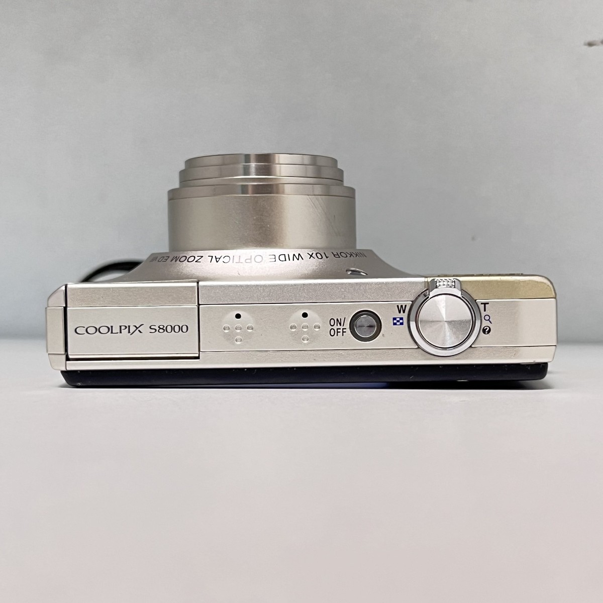 Nikon Coolpix S8000 Silver 14.2MP 10x Optical Zoom Digital Camera