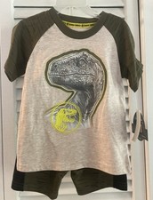 Boys Jurassic World Dinosaur  Short Set