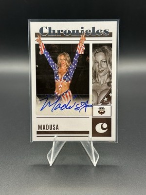 2023 Panini Chronicles WWE Madusa Chronicles Signatures Auto #CS-MDS