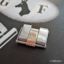 Bracciale rivetto Gay Freres chiusura a maglie in acciaio inossidabile oro...