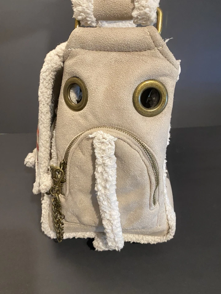 Pet Flys Pony Express imitación oveja y bandera de Estados Unidos, perro gato portaaviones, sin usar Foto 4 de 4