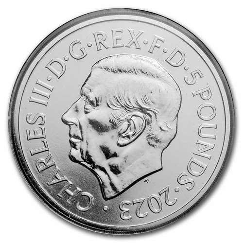 2023 GB £5 Myths & Legends King Arthur Brilliant Uncirculated - 第 2/5 張圖片