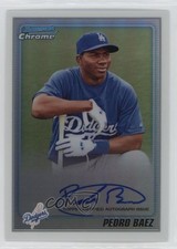 2010 Bowman Chrome Prospects Refractor Auto 415/500 Pedro Baez #BCP190 Auto 9vp