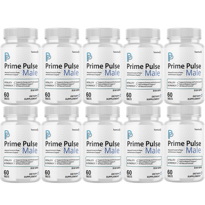 Primo Pulse Male Performance Formula, (10 Pack) Official Vitality Support