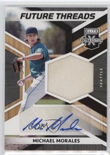 2022 Elite Extra Edition Future Threads Signatures Michael Morales Auto 0yg9