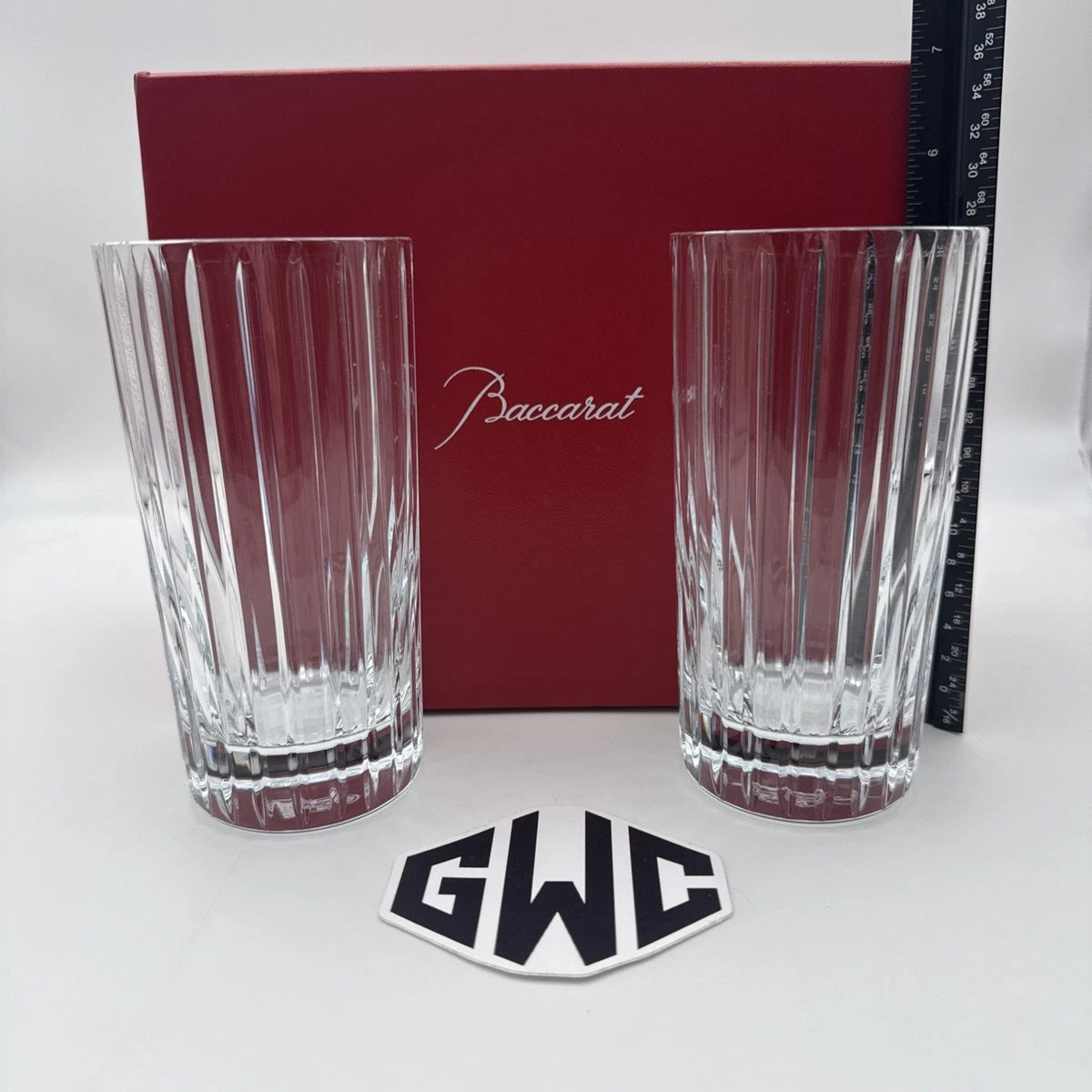 Baccarat : Série De 6 Verres A Vin En Cristal Service Lucul