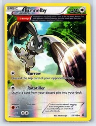 Bunnelby (Omega) 121/160 XY Primal Clash Reverse Holo