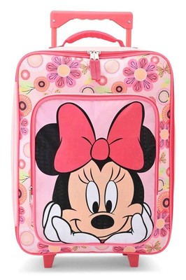 Fast Forward Minnie Mouse Girls Luggage 16'' Soft Side Wheeled Pilot Case-...